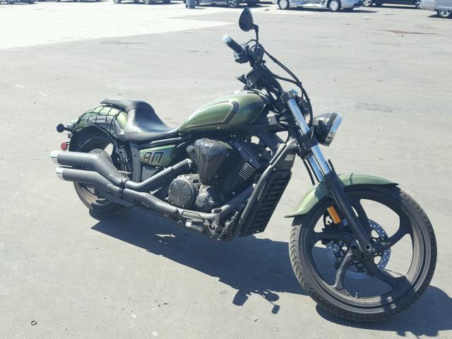 JYAVP33Y5FA001115 - 2015 YAMAHA XVS1300 CU GREEN photo 1