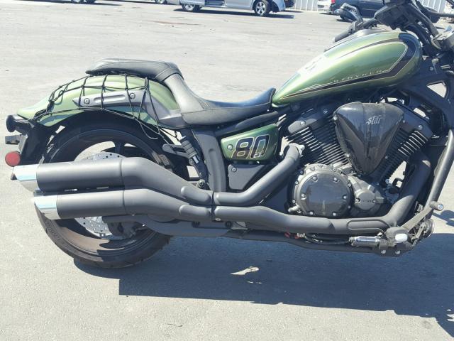 JYAVP33Y5FA001115 - 2015 YAMAHA XVS1300 CU GREEN photo 7