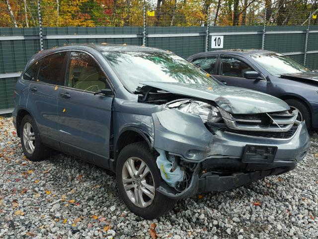 5J6RE4H51AL064672 - 2010 HONDA CR-V EX BLUE photo 1