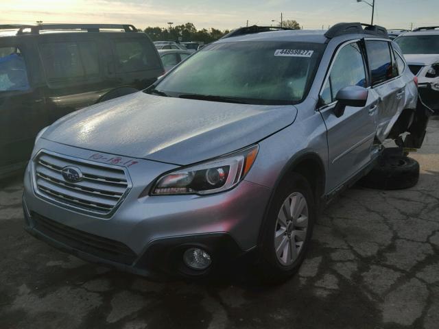 4S4BSBCC5F3212352 - 2015 SUBARU OUTBACK 2. SILVER photo 2