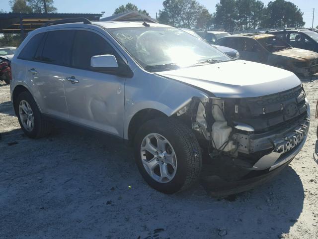 2FMDK4JC5BBA86902 - 2011 FORD EDGE SEL SILVER photo 1