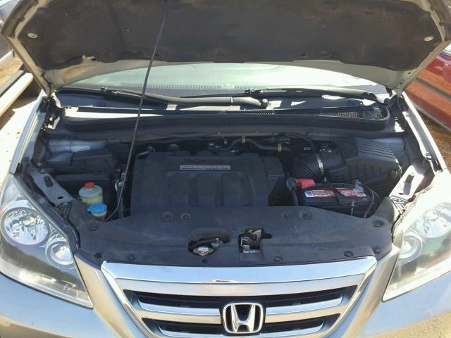 5FNRL38687B033817 - 2007 HONDA ODYSSEY SILVER photo 7