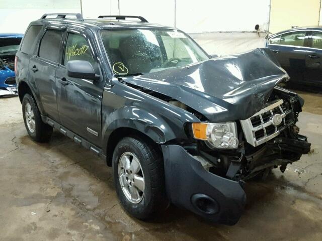 1FMCU03ZX8KC07468 - 2008 FORD ESCAPE XLT GRAY photo 1