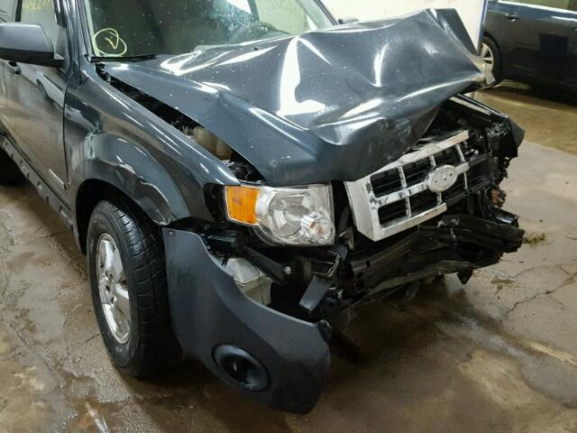 1FMCU03ZX8KC07468 - 2008 FORD ESCAPE XLT GRAY photo 9