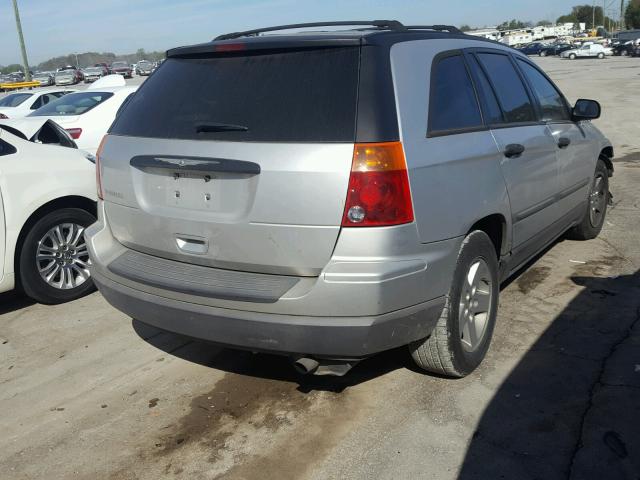 2C8GM48L75R596115 - 2005 CHRYSLER PACIFICA SILVER photo 4