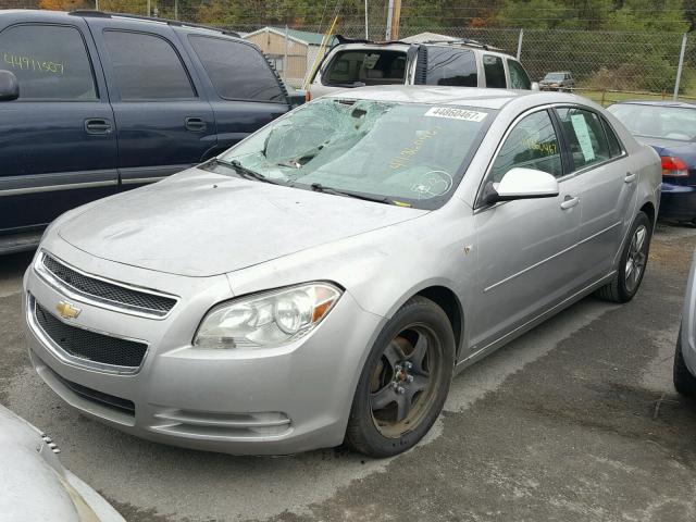 1G1ZJ57B78F175744 - 2008 CHEVROLET MALIBU 2LT SILVER photo 2