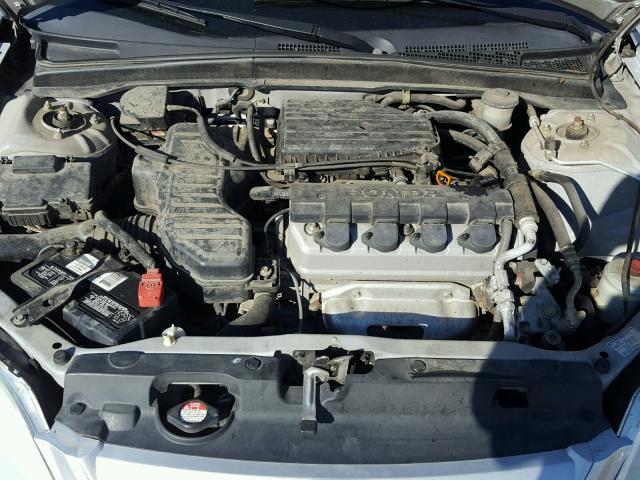 2HGES16553H517482 - 2003 HONDA CIVIC SILVER photo 7