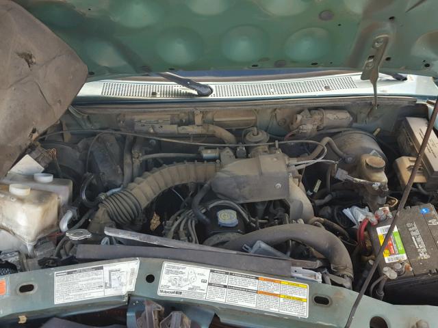 4F4YR12C3YTM23484 - 2000 MAZDA B2500 GREEN photo 7