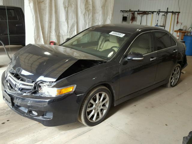 JH4CL96846C003754 - 2006 ACURA TSX BLACK photo 2