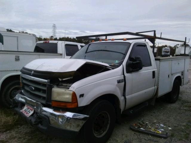 1FDSF34L3YEA82152 - 2000 FORD F350 WHITE photo 2