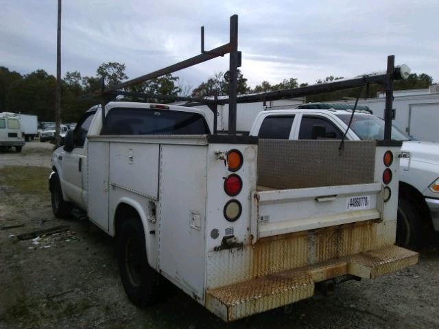 1FDSF34L3YEA82152 - 2000 FORD F350 WHITE photo 3