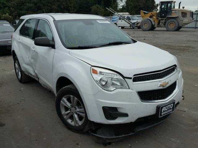 2GNALBEK5C6398049 - 2012 CHEVROLET EQUINOX LS WHITE photo 1