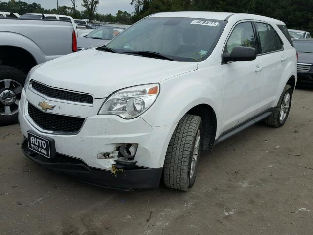 2GNALBEK5C6398049 - 2012 CHEVROLET EQUINOX LS WHITE photo 2