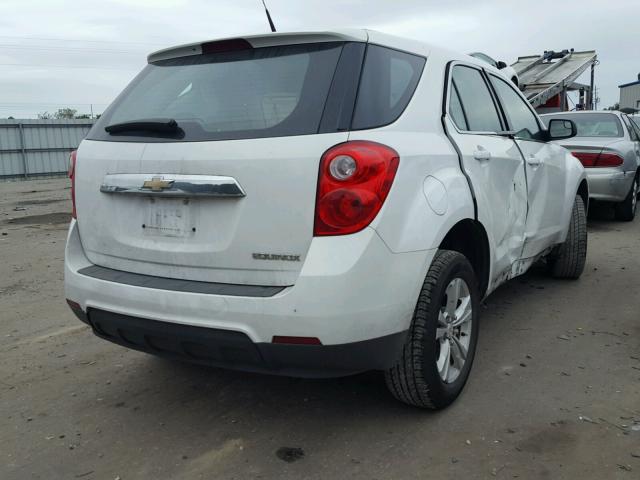 2GNALBEK5C6398049 - 2012 CHEVROLET EQUINOX LS WHITE photo 4