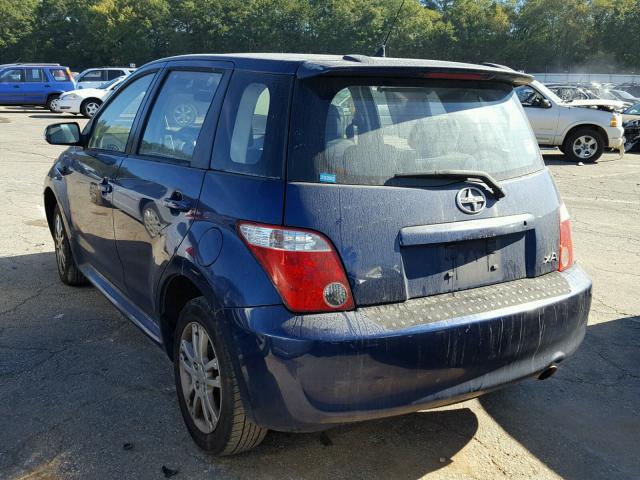 JTKKT624X60132154 - 2006 TOYOTA SCION XA BLUE photo 3