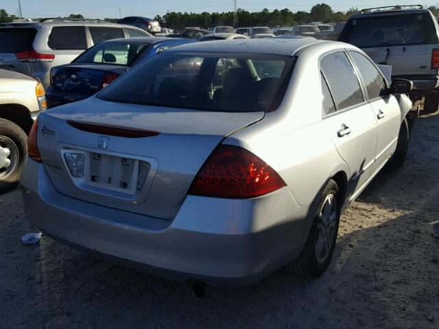 1HGCM56306A007891 - 2006 HONDA ACCORD SE SILVER photo 4