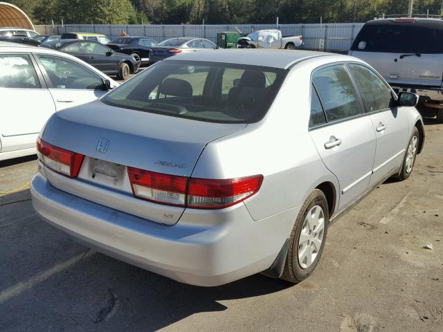 1HGCM55354A146252 - 2004 HONDA ACCORD LX SILVER photo 4