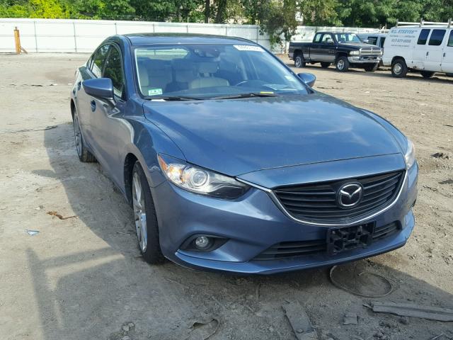 JM1GJ1W69E1152339 - 2014 MAZDA 6 GRAND TO BLUE photo 1