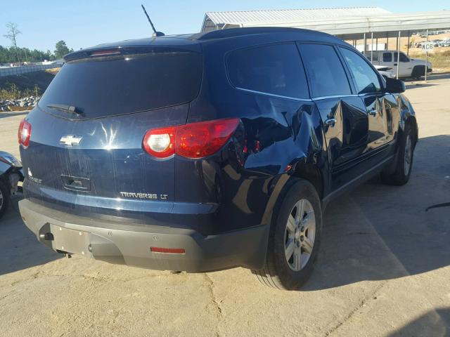 1GNER23D29S139058 - 2009 CHEVROLET TRAVERSE L BLUE photo 4