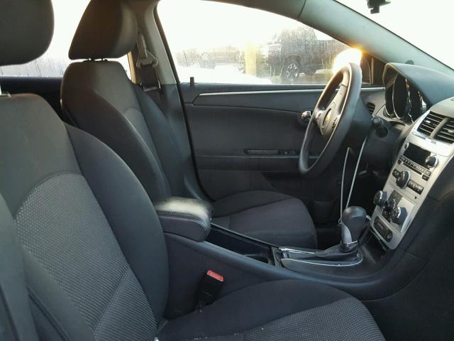 1G1ZC5E19BF337756 - 2011 CHEVROLET MALIBU 1LT BLACK photo 5