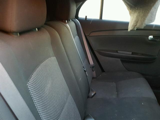 1G1ZC5E19BF337756 - 2011 CHEVROLET MALIBU 1LT BLACK photo 6