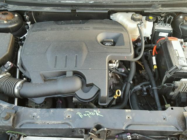 1G1ZC5E19BF337756 - 2011 CHEVROLET MALIBU 1LT BLACK photo 7