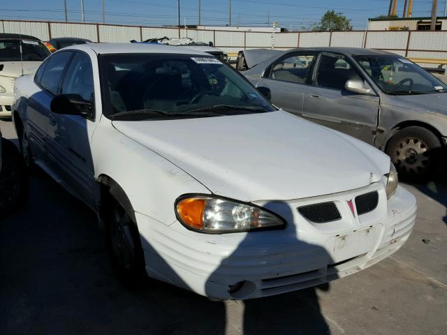 1G2NF52E8YC534730 - 2000 PONTIAC GRAND AM S WHITE photo 1