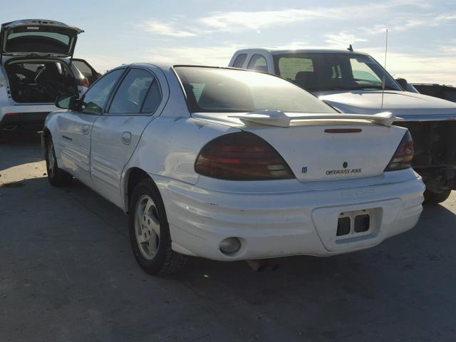 1G2NF52E8YC534730 - 2000 PONTIAC GRAND AM S WHITE photo 3