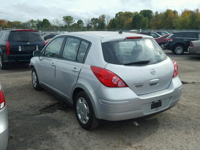 3N1BC13E89L373643 - 2009 NISSAN VERSA S SILVER photo 3