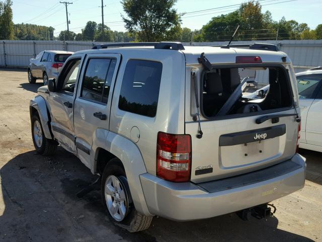 1J8GN28K59W523311 - 2009 JEEP LIBERTY SP SILVER photo 3