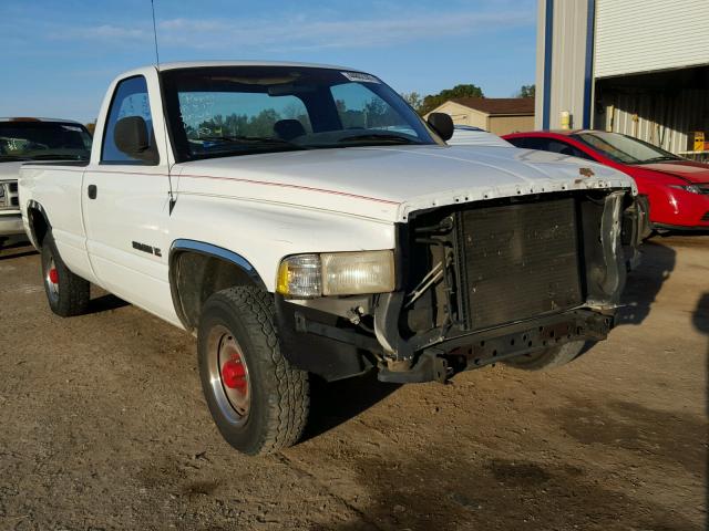 1B7HC16X41S745070 - 2001 DODGE RAM 1500 WHITE photo 1