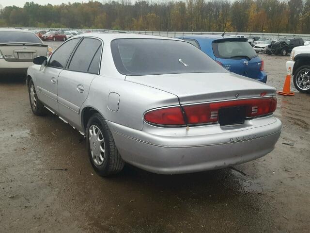 2G4WS52J321154180 - 2002 BUICK CENTURY CU SILVER photo 3