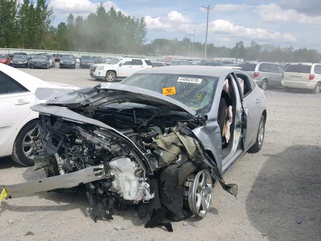 1G1ZB5STXGF228285 - 2016 CHEVROLET MALIBU LS Gümüş foto 2