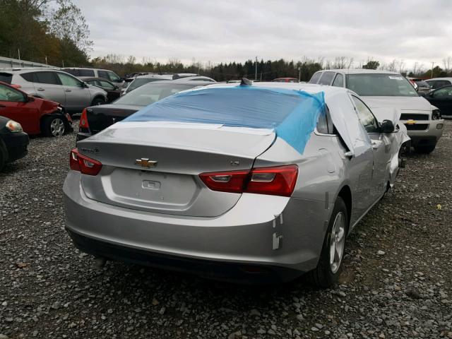 1G1ZB5STXGF228285 - 2016 CHEVROLET MALIBU LS Gümüş foto 4