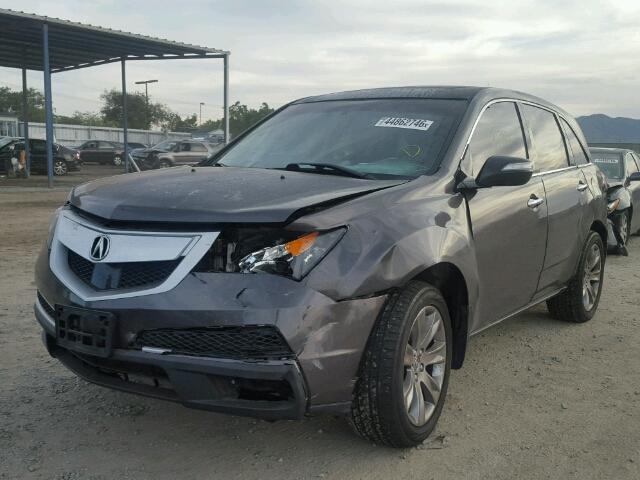 2HNYD2H58BH548324 - 2011 ACURA MDX ADVANC 石墨色 照片 2
