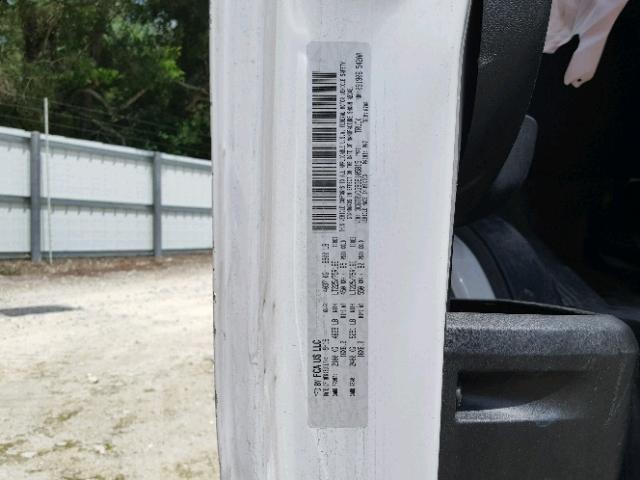 3C6TRVDG9GE105815 - 2016 RAM PROMASTER 白色 照片 10