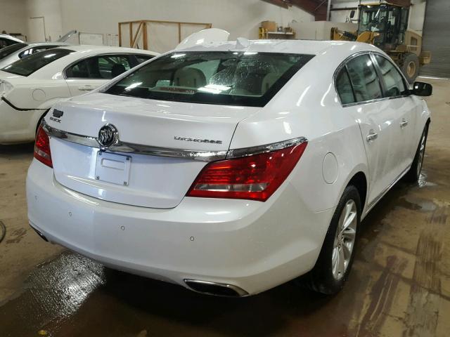 1G4GB5G3XFF149197 - 2015 BUICK LACROSSE WHITE photo 4