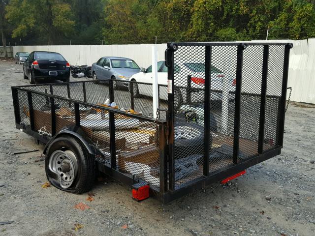 4D6BU1219HA004118 - 2017 CARGO TRAILER BLACK photo 3