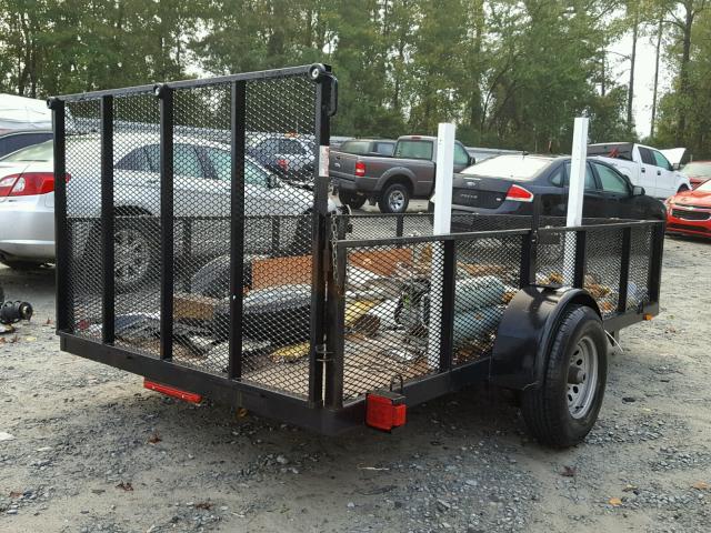 4D6BU1219HA004118 - 2017 CARGO TRAILER BLACK photo 4