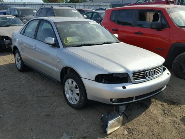 WAUDC68DX1A071878 - 2001 AUDI A4 1.8T QU SILVER photo 1