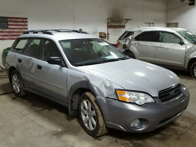 4S4BP61C367354204 - 2006 SUBARU LEGACY OUT SILVER photo 1