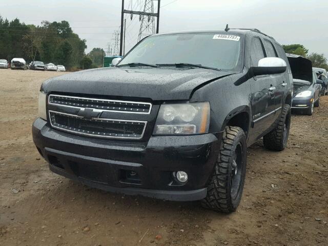 1GNFK13047R357054 - 2007 CHEVROLET TAHOE K150 BLACK photo 2