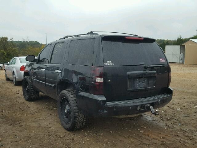 1GNFK13047R357054 - 2007 CHEVROLET TAHOE K150 BLACK photo 3