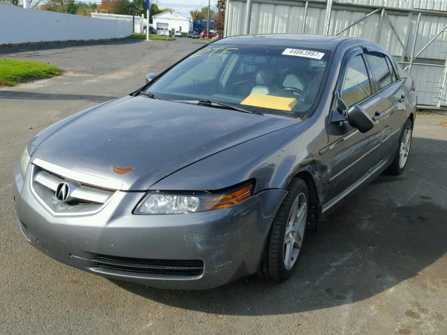 19UUA662X5A065659 - 2005 ACURA TL GRAY photo 2