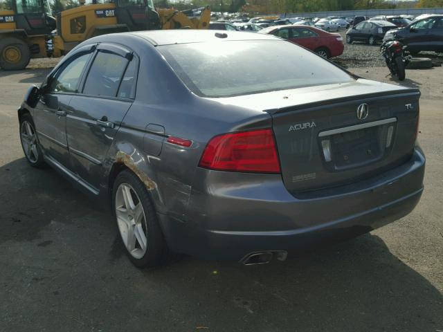 19UUA662X5A065659 - 2005 ACURA TL GRAY photo 3