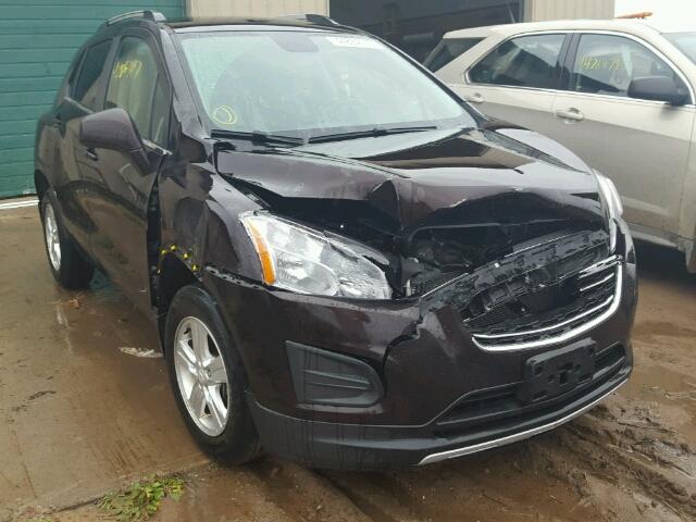 KL7CJRSB3FB147758 - 2015 CHEVROLET TRAX 1LT BURGUNDY photo 1