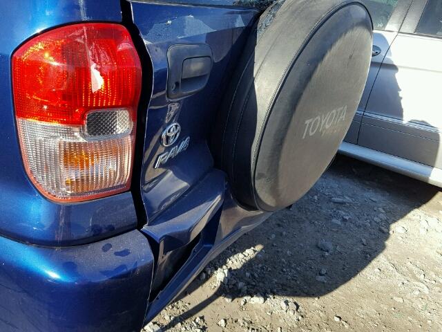 JTEHH20VX30253300 - 2003 TOYOTA RAV4 BLUE photo 9