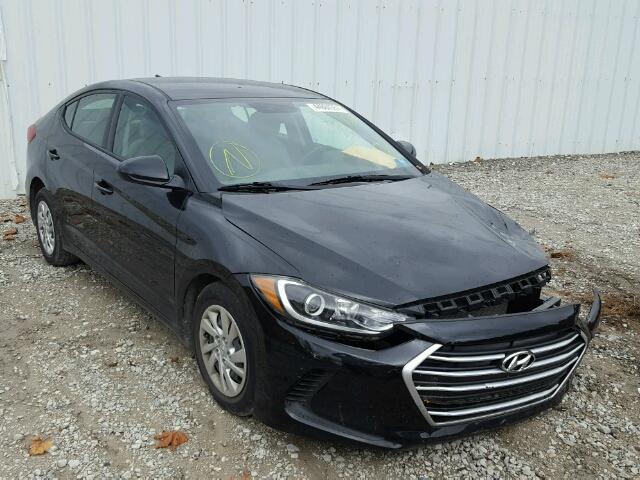 5NPD74LF6HH048136 - 2017 HYUNDAI ELANTRA SE BLACK photo 1