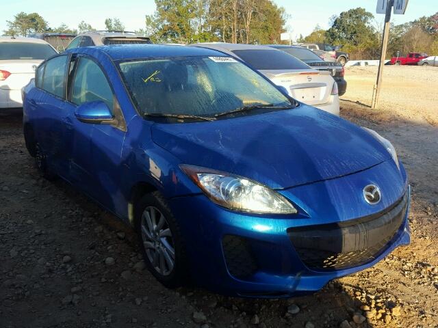 JM1BL1V86C1661793 - 2012 MAZDA 3 I BLUE photo 1