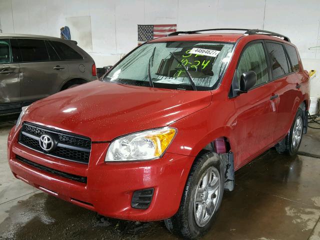 JTMBF4DV2B5044222 - 2011 TOYOTA RAV4 RED photo 2